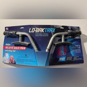 LO-BAK TRAX Portable Spinal Traction Device BRAND NEW!